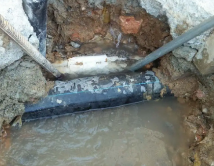 永靖测漏水之水管漏水